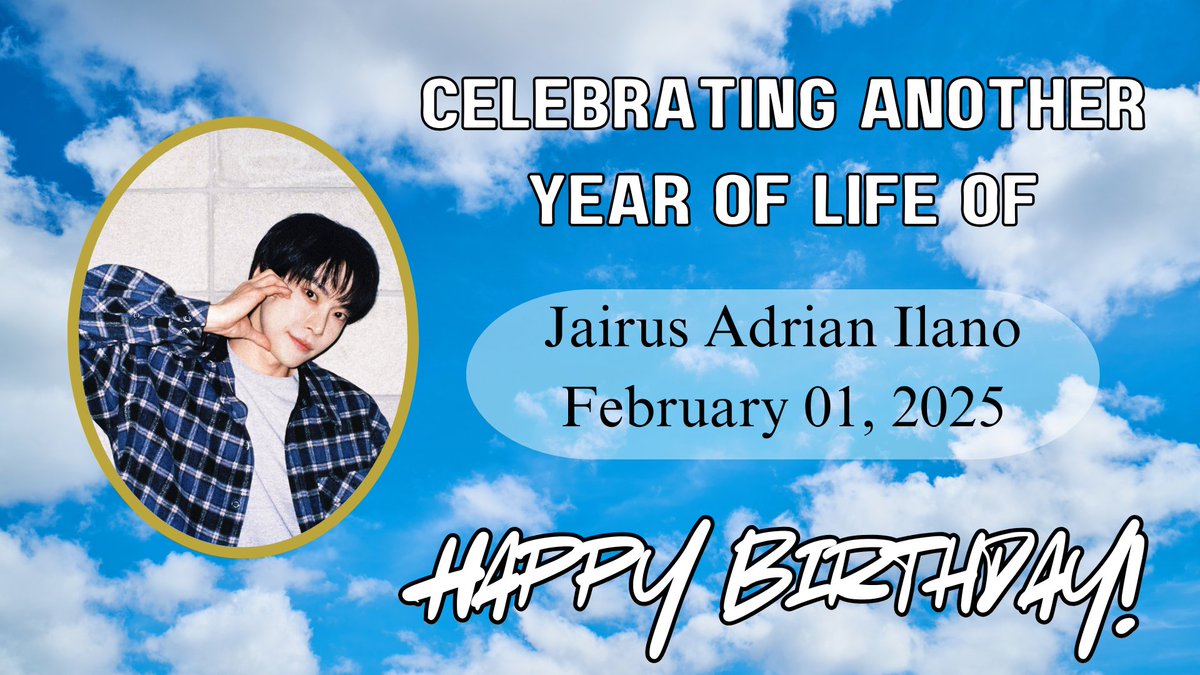 welcome2ncity's tweet image. ㅤ
ㅤㅤ
           Happy Birthday sa aming
                  @romcomically!
ㅤ
ㅤㅤ