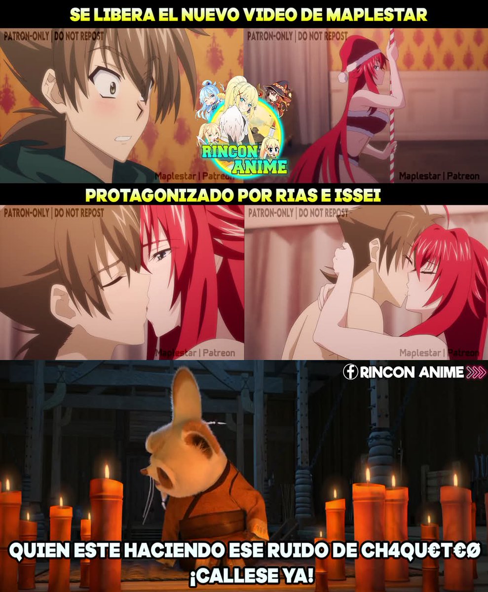 K18c_vg6's tweet photo. La mejor parte es cuando aparece Akeno :v

#Maplestar #HighSchoolDxD más https://t.co/bH4l3bhJLC