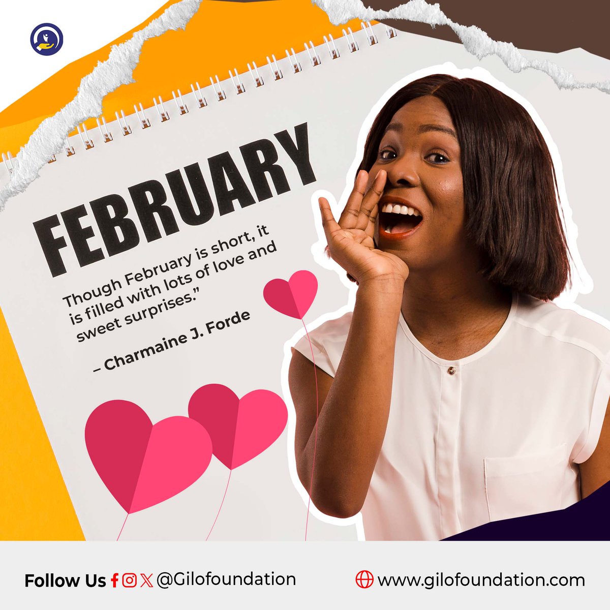 gilofoundation's tweet photo. Happy new month.
#Happennewmonth https://t.co/4SNjLK8M6K