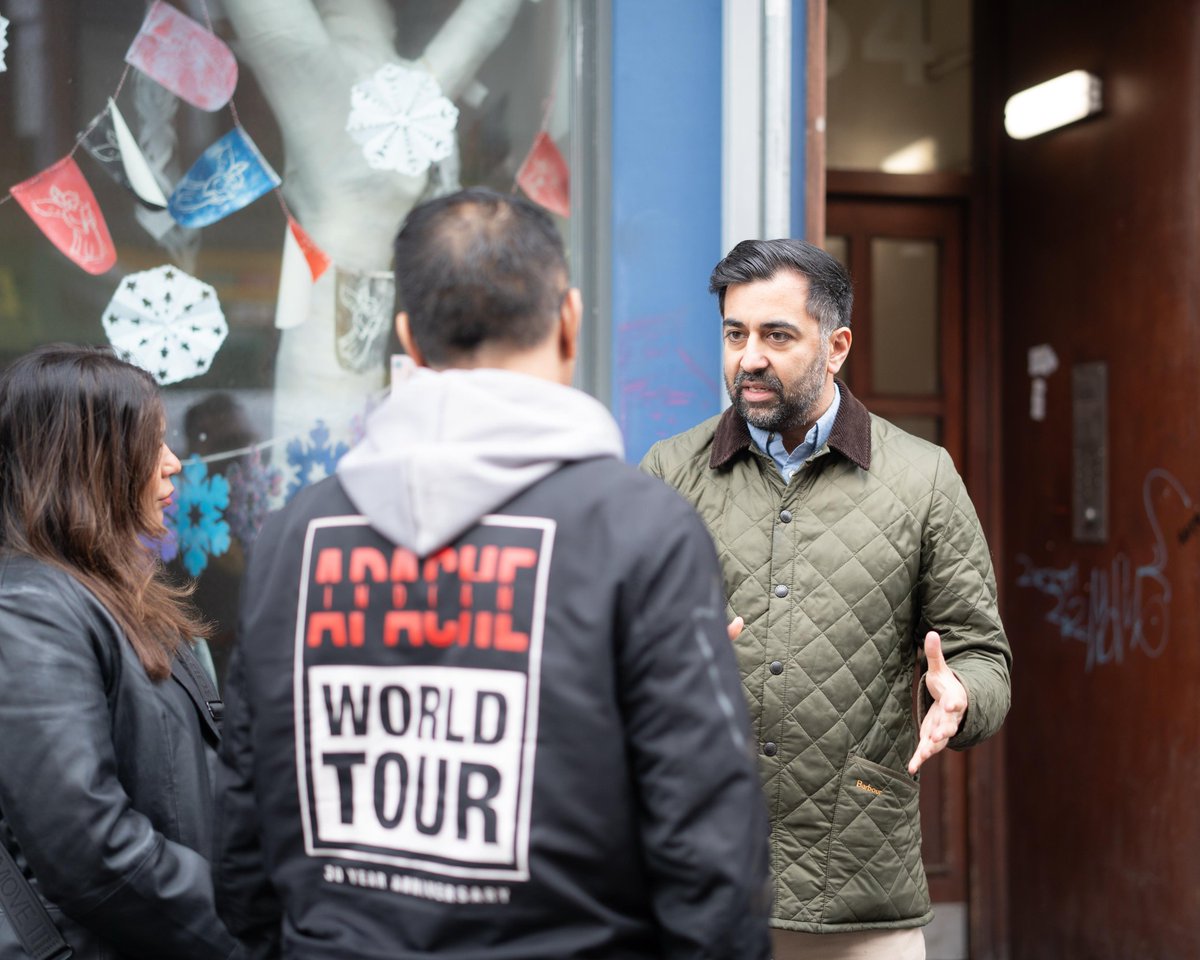 Humza Yousaf tweet media