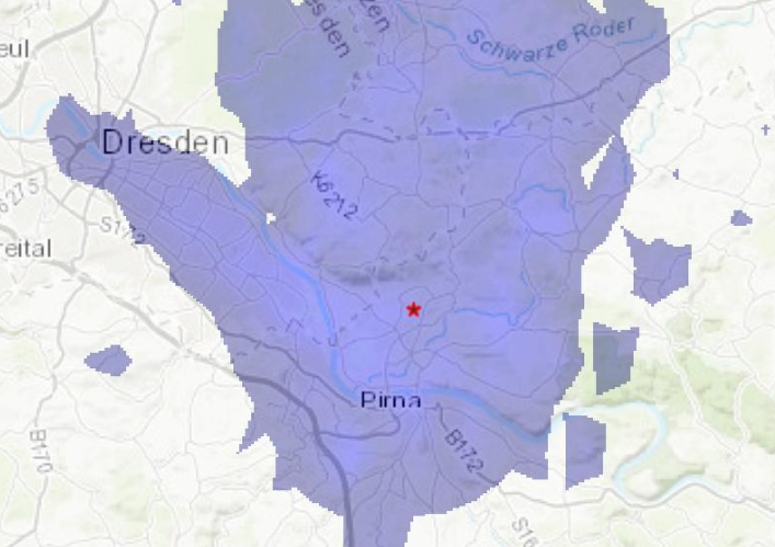 Dohnaer's tweet photo. #Dohna #Pirna Ein Erdbeben mit 2,6 gg. 9.15 Uhr. Das Epizentrum lag unter Graupa. Wer auf Fels gegründet ist, hats wie wir heftig gespürt. Als ob ein schwerer Lkw Rennen vorm Haus fährt und die Ladung hoppst. 🥵 https://t.co/eQHyIneG6P