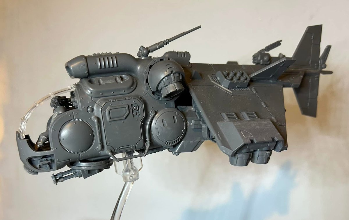 andrewforrest's tweet image. Kroot Razortalon (Razorshark) Strike Fighter Conversion #WarhammerCommunity #warhammer40k