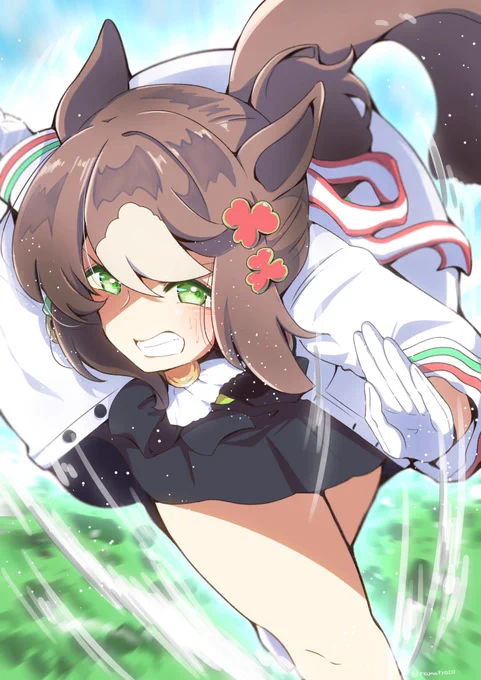 ねぇ連れて行って!新しい場所へ#ファインモーション#ウマ娘 