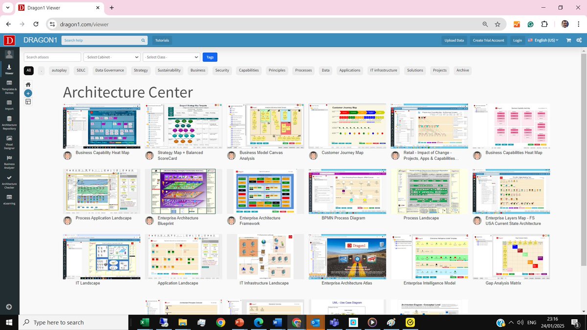 Dragon1Software's tweet image. Architecture Review Boards? You need them!!
Don&apos;t know what they are?
Contact us, we train you &amp;amp; implement one in your organization.
Plus we publish your diagrams in the Architecture Center on Dragon1.
Then, stakeholders have access to insights &amp;amp; overview
#enterprisearchitecture