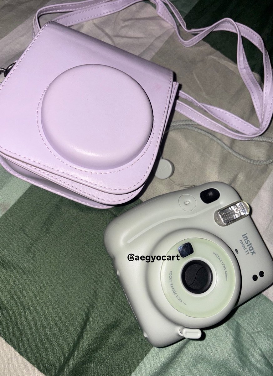 aegyocart's tweet photo. Wts lfb fujifilm instax mini 11 ph

Instax mini 11 mint green
₱3k + sf (prio payo)
⁃gcash/maya/gotyme
⁃no issue just minimal scratches
⁃MOD: Lalamove or LBC
-Loc: Carmona Cavite

For proof of transaction: #AegyocartFeedback_

reply or dm to claim https://t.co/al9Hl1m7vU