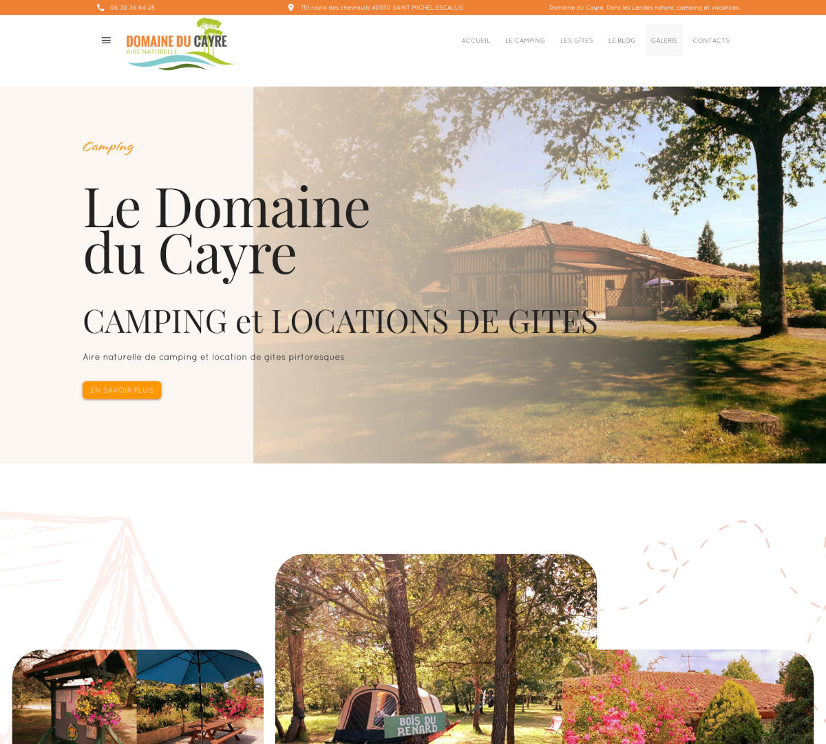 weblandescom's tweet image. Refonte du site domaineducayre.com
La refonte complète du site 
#weblandes #refonte #site #web #domaine #cayre #landes 
weblandes.com/blog-mYWDXR9B1…