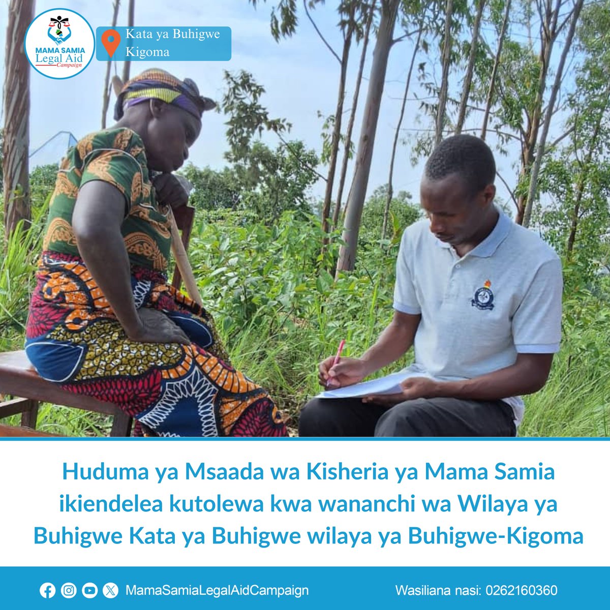 MsLACampaign's tweet photo. Msaada wa Kisheria Ni Ibada !

#MSLAC #Katibanasheria #SSH #CCM #KaziIendelee #Nchiyangukwanza #SisiniTanzania #matokeochanya @samia_suluhu_hassan @ikulu_mawasiliano @dr_philip_isdor_mpango
@biteko
@katibanasheria_
@profkabudipjam
@Victoria.mwanziva @tanganyikalawsociety @boniface_a_k_mwabukusi