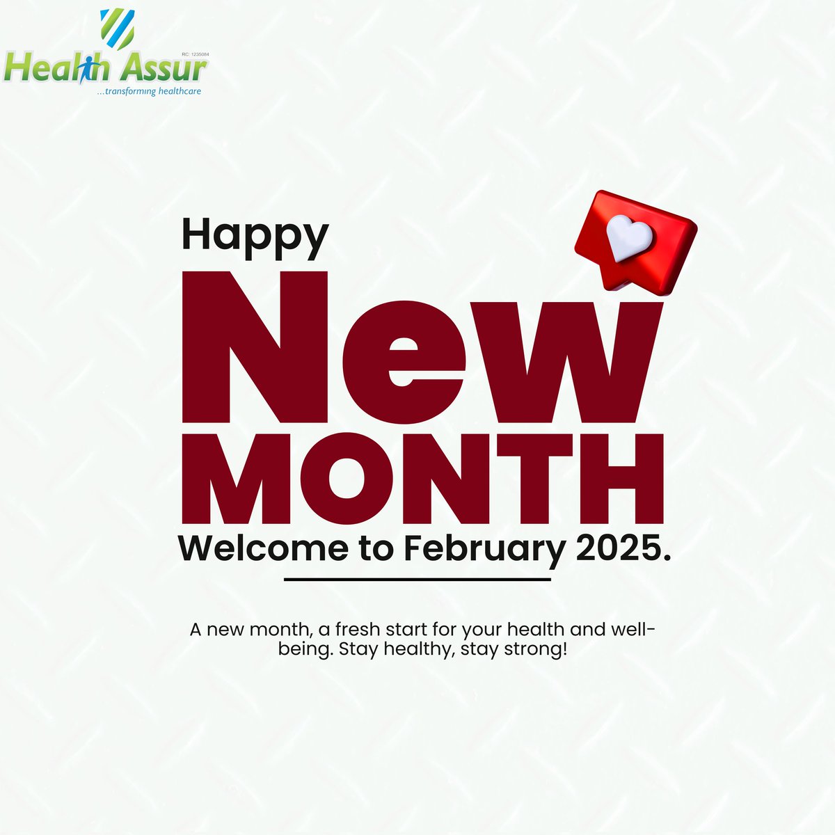 healthassur's tweet photo. Embrace a fresh start for a healthier life. Happy New Month from Health Assur! #HealthyLiving #HappyNewMonth #HealthAssur https://t.co/UJRjDG5YjS