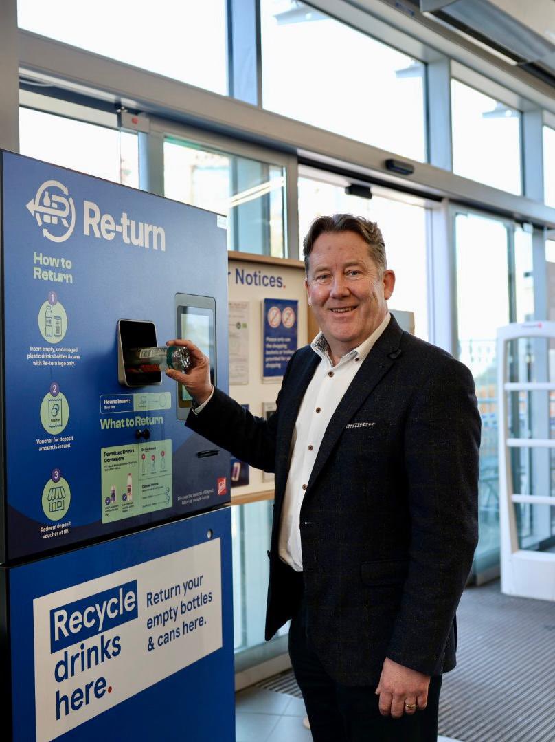 Many happy returns!🎉

Today marks the first birthday of the Deposit Return Scheme, one of the most positive and transformative initiatives.

980 million containers returned and almost 50% reduction in bottles/cans being littered.

Thanks to everyone who supported the scheme.