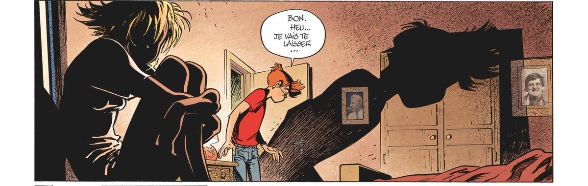 3gr3S_S3rg3's tweet image. Quand Zidrou &amp;amp; Frank Pé rendent hommage avec un petit clin d’œil à 
#Franquin #Delaf #Dubuc #Lesnombrils #JeanDupuis #Imprimerie 
(Saurez reconnaître l’autre personnage dans le cadre photo 😉)