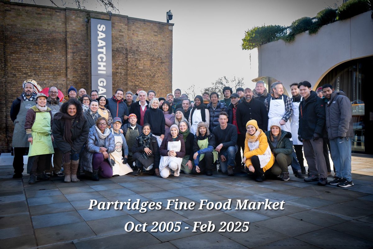 After creating and curating nearly 1,000 Fine Food Markets on the Duke of York Square, today is our last one. Thank you to everyone for helping us to make it ‘the best artisan food market’ in London.