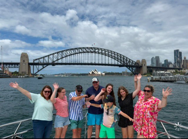 Who knew ! Not working weekends may be a thing … especially spent with great friends on Sydney Harbour !