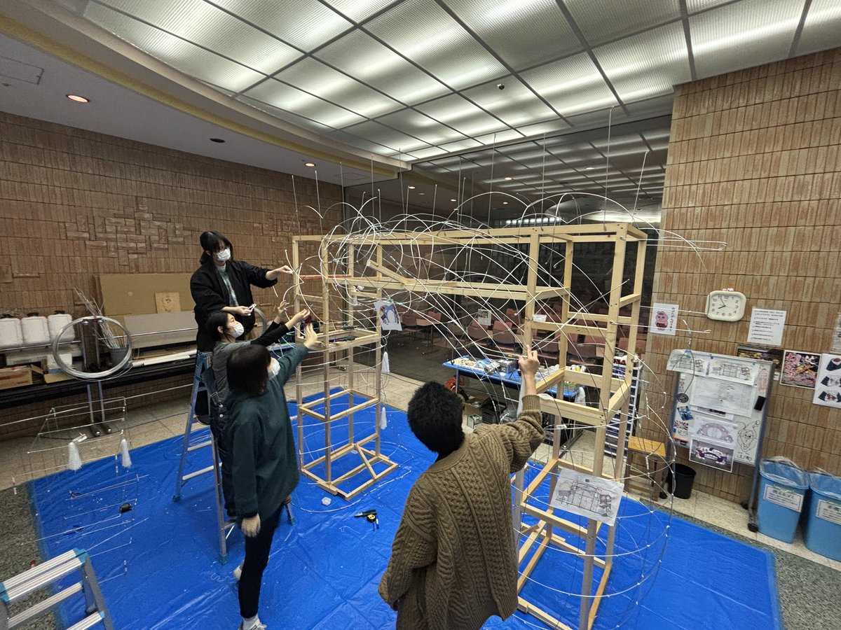 kogei1907t's tweet image. 【#ねぶた造形研究部】

本校が制作協力しました
「乃木坂46のオールナイトニッポン presents #久保史緒里の青春文化祭 in 横浜アリーナ」
の密着動画がアップされました🎥
（YouTube以下）

#乃木坂46 #ここが青春の入口 
#久保史緒里 #乃木坂46ANN  #ねぶた
#工芸高校定時制 #ねぶた部 #工芸高校