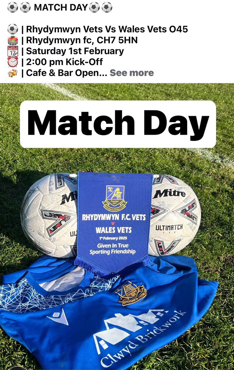 Rhydymwyn FC Veterans 🏴󠁧󠁢󠁷󠁬󠁳󠁿 (@rhydymwynfcvets) on Twitter photo 