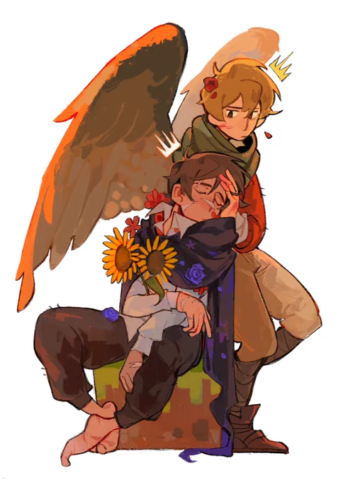 the winners#grianfanart#goodtimeswithscarfanart 