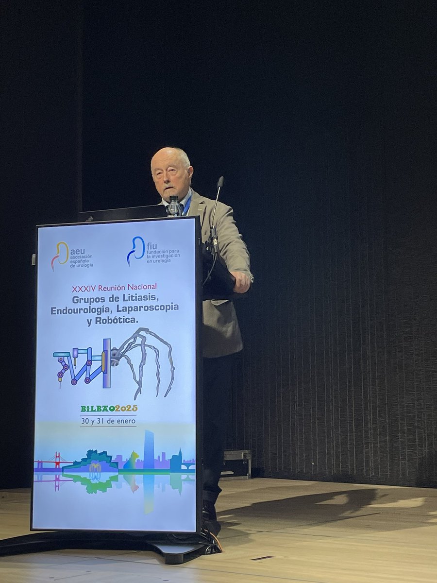 Daniel Pérez Fentes (@dperfen) on Twitter photo Merecidísimo homenaje al doctor Gaspar Ibarluzea en la XXXIV reunión de <a href="/EndoLapRobAEU/">Lit/Endo/Lap/Rob AEU</a> celebrada en Bilbao.
Gracias, <a href="/GasparIbarluzea/">gaspar ibarluzea</a> por haberme acogido, enseñado y acompañado todos estos años. Eres un pionero, pero sobre todo mi maestro, mi mentor, un referente y un amigo. Merecidísimo homenaje al doctor Gaspar Ibarluzea en la XXXIV reunión de <a href="/EndoLapRobAEU/">Lit/Endo/Lap/Rob AEU</a> celebrada en Bilbao.
Gracias, <a href="/GasparIbarluzea/">gaspar ibarluzea</a> por haberme acogido, enseñado y acompañado todos estos años. Eres un pionero, pero sobre todo mi maestro, mi mentor, un referente y un amigo.