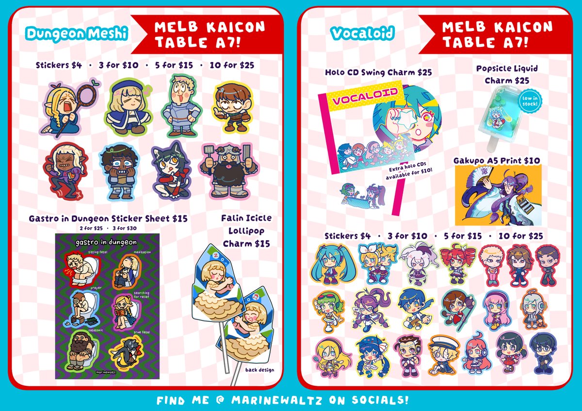 back in melbourne next week for melb kaicon!!!!! come talk to me about sonic hehehe 🦔
<a href="/KaigaConvention/">⭐ 𝙆𝙖𝙞𝙜𝙖 𝘾𝙤𝙣𝙫𝙚𝙣𝙩𝙞𝙤𝙣 ⭐</a> #kaigaconvention