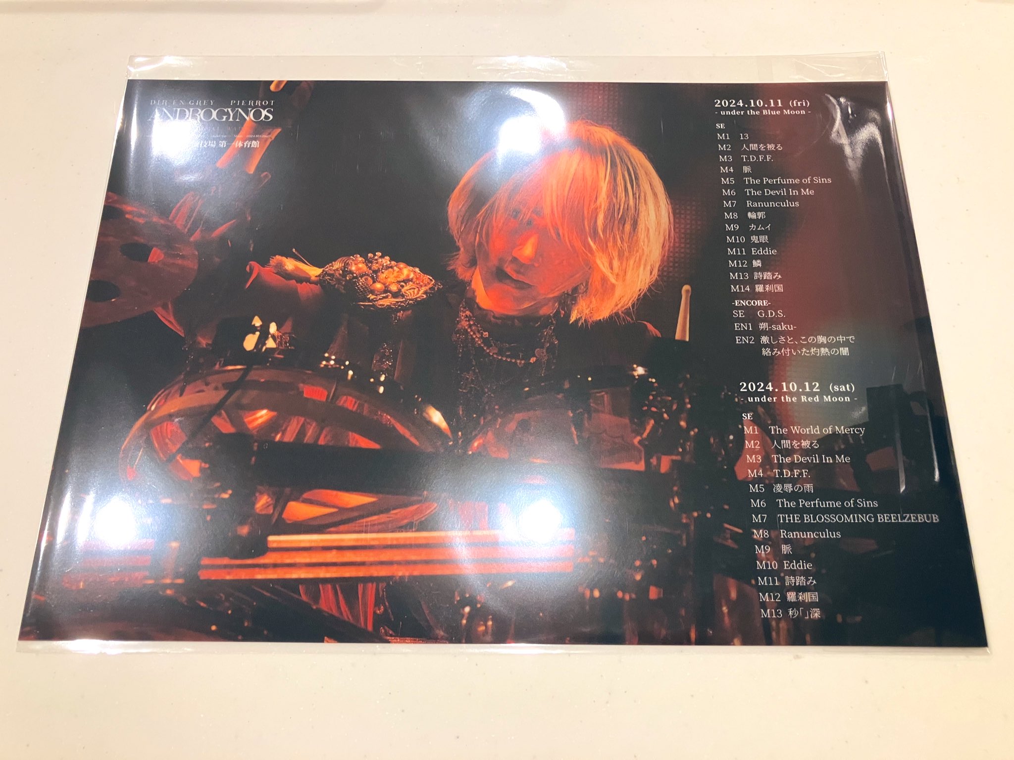 ④ DIR EN GREY ラッフルくじB賞