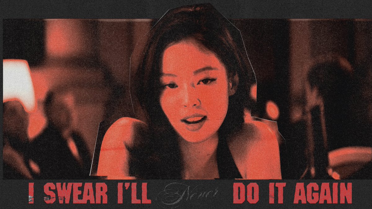 mlaguardiaaa's tweet photo. quick design concept for jennie's Love Hangover https://t.co/rL7Xbyj6or