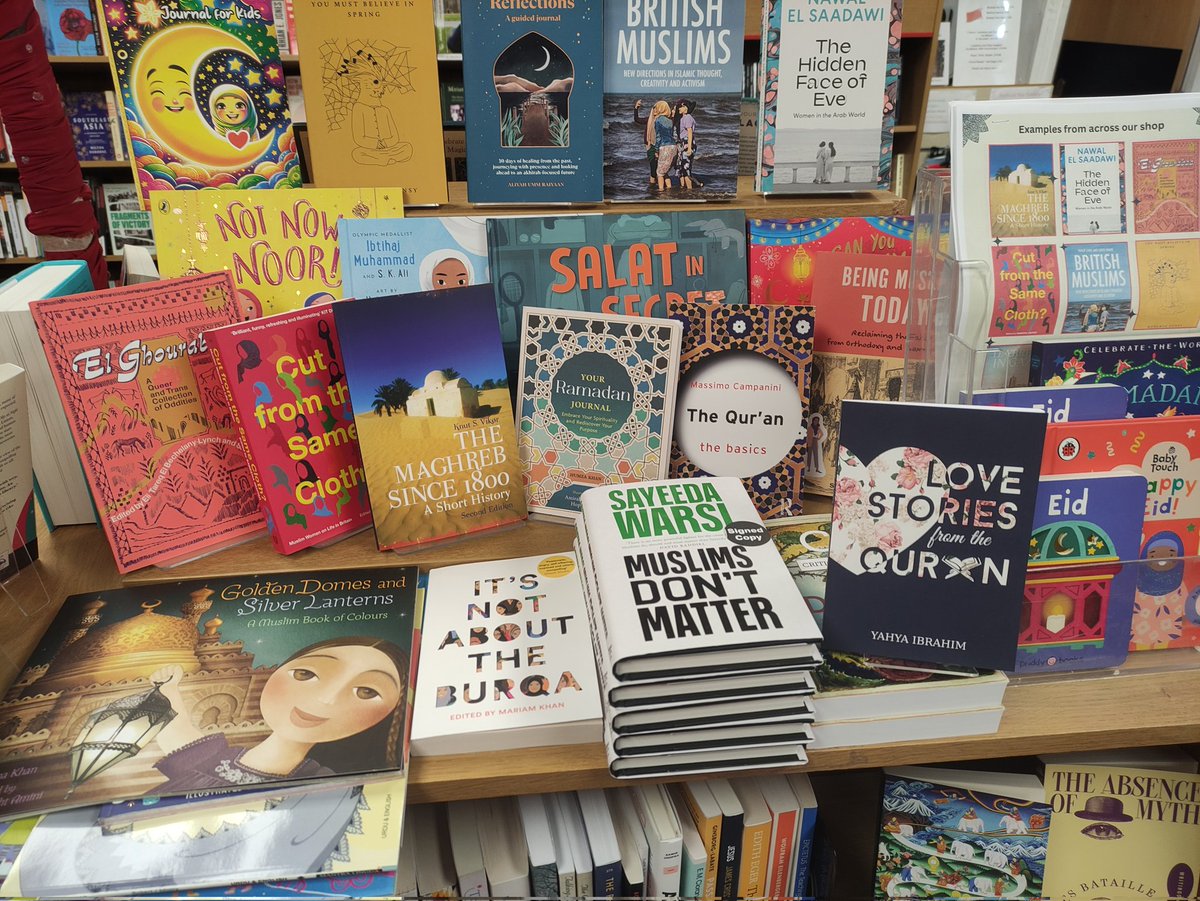 We have steadily been increasing the number of books of Muslim interest in the shop. Here's a few.