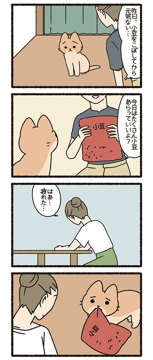 ねこようかい あずきあらい(2/3) 