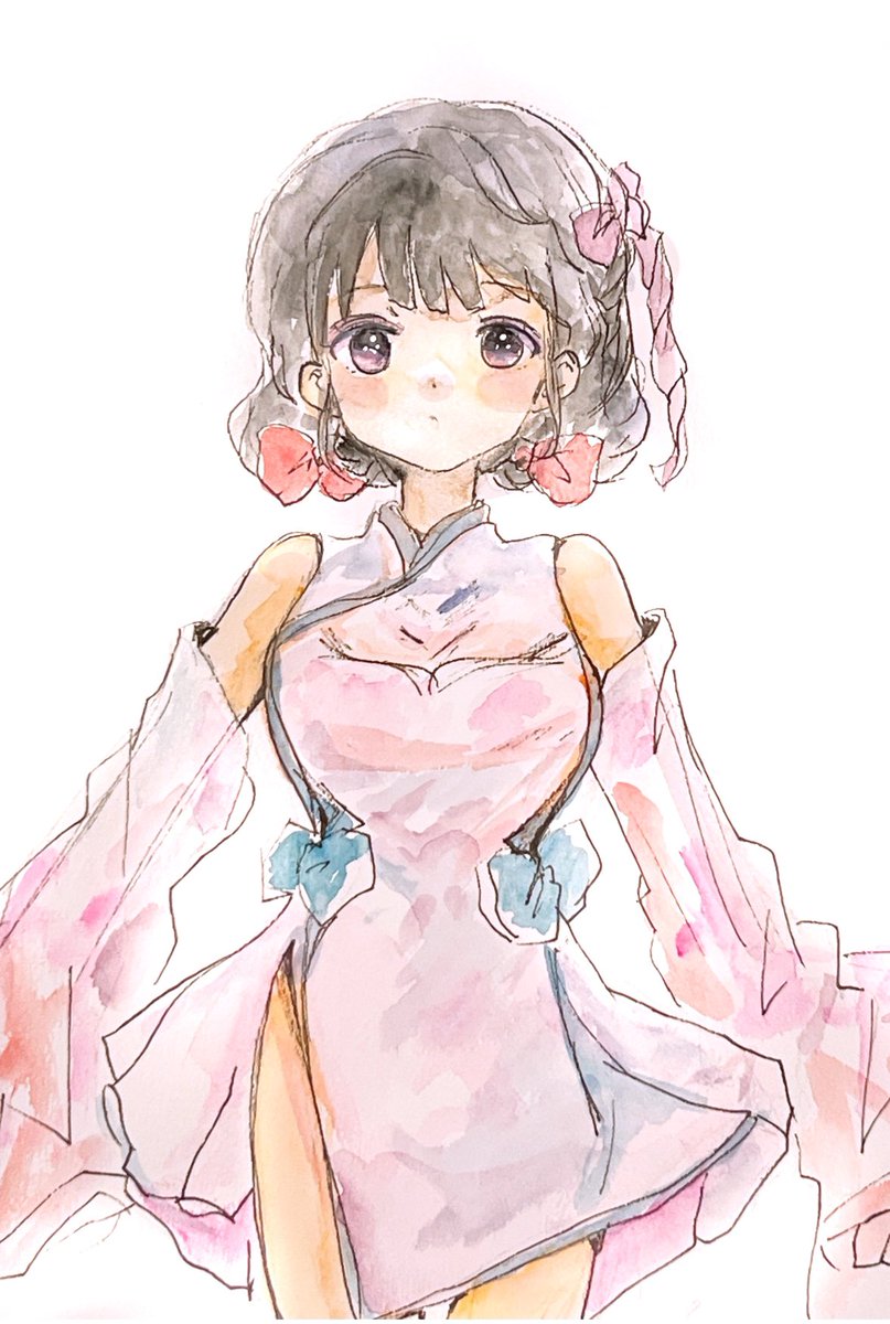 「#イラスト #透明水彩 #アナログ絵 」|みるくるのイラスト