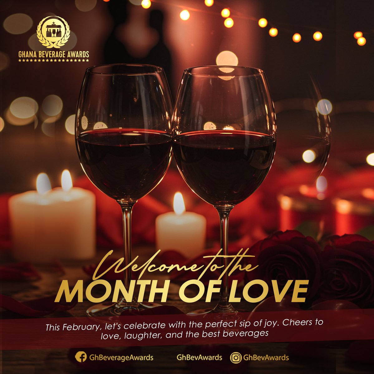 GHbevAwards's tweet photo. Celebrate the month of love with a glass of your favorite beverage. Happy New Month 💕🎊

#NewMonth #GhBevAwards24 #Beverageawards #nominations https://t.co/8fB8SpyJgq