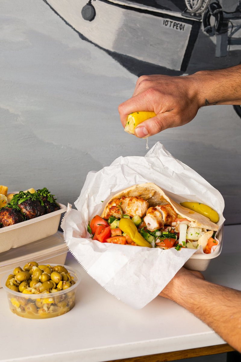 Exciting news! 🥙🚀 Dionysus is now EXCLUSIVELY available for delivery on Deliveroo - you won’t find us on any other delivery platform! 🎉💙

Simply search Dionysus on the Deliveroo app to have your Greek feast delivered straight to your door! 🔥