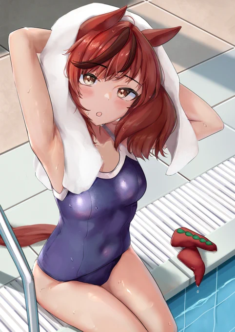 スク水ネイチャさん#ウマ娘 