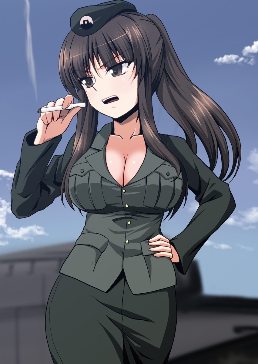 西住しほ 「#同じキャラですが異なる装備の姿を晒す見た人もやる 」|神島かのんのイラスト