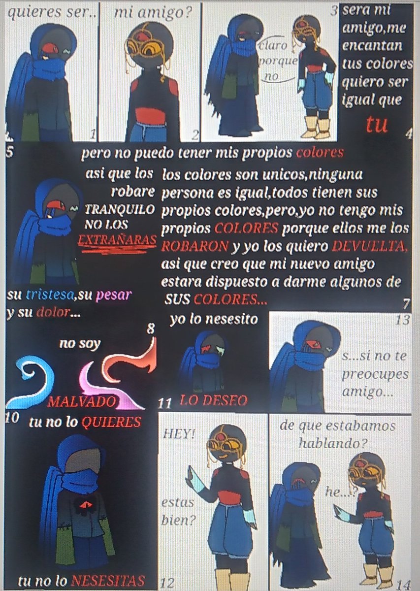JOKERBb1314245's tweet photo. El pasado de noxa
"DESEO"
Estoy cansado,aqui tienen lo que les prometi,espero sea de su agrado porque yo ya estoy asta la que me trajo,espero se le entienda perdos si hay errores♡
BLACK HOLE pertenese a @BadRomanceEw
NOXA me pertenese
#art #errormare #noxasans #BHsans https://t.co/249d3odBDE