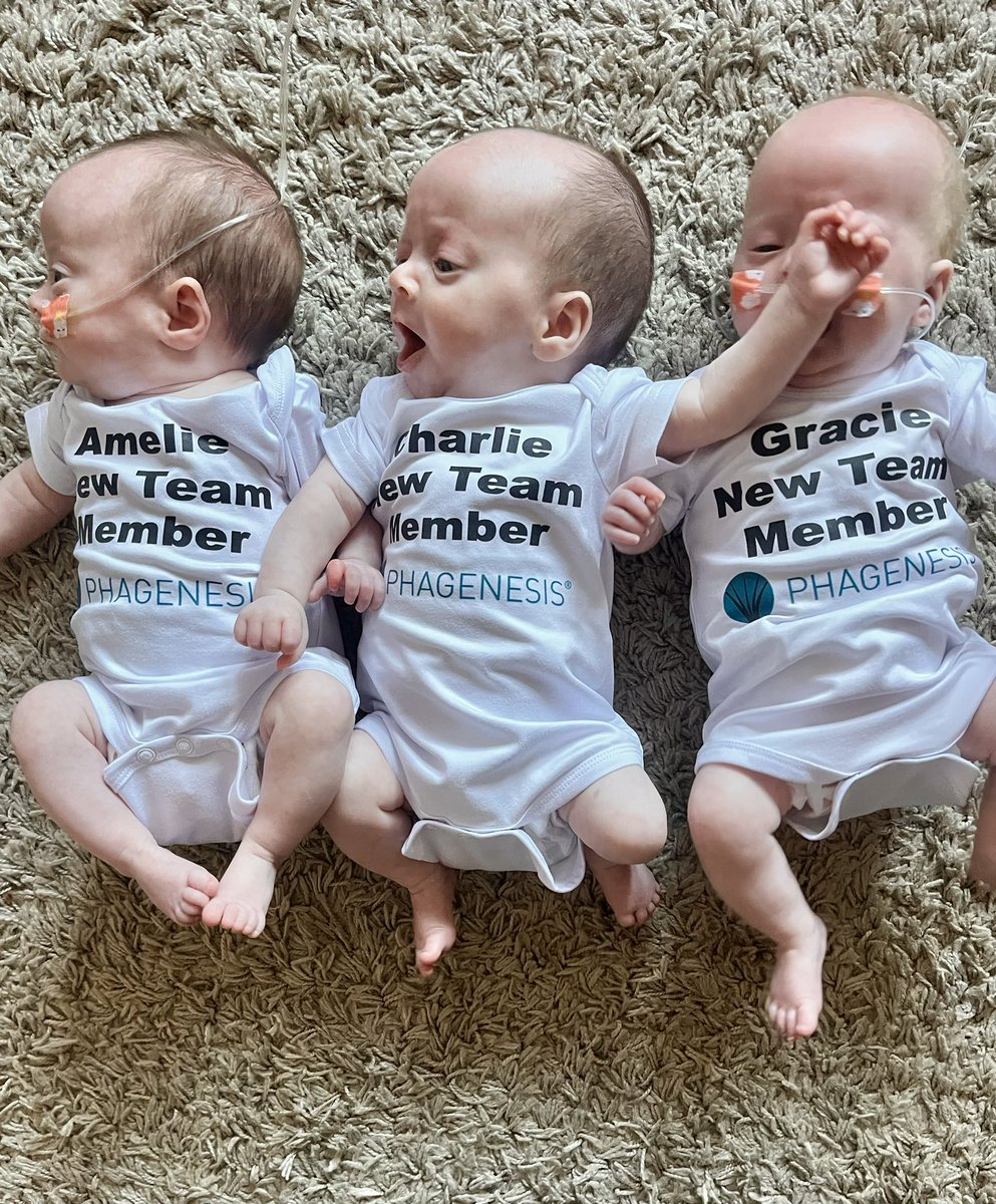 REBECCA OXTOBY (@oxoslt) on Twitter photo Please join me as we welcome three new starters to <a href="/Phagenesis/">Phagenesis Ltd</a> . Though a little green in the industry, they bring extensive ICU experience and bags of enthusiasm (as you can tell by Charlieโs face). Gracie is ready to roll with the punchesโฆ
๏ฟผ Please join me as we welcome three new starters to <a href="/Phagenesis/">Phagenesis Ltd</a> . Though a little green in the industry, they bring extensive ICU experience and bags of enthusiasm (as you can tell by Charlieโs face). Gracie is ready to roll with the punchesโฆ
๏ฟผ