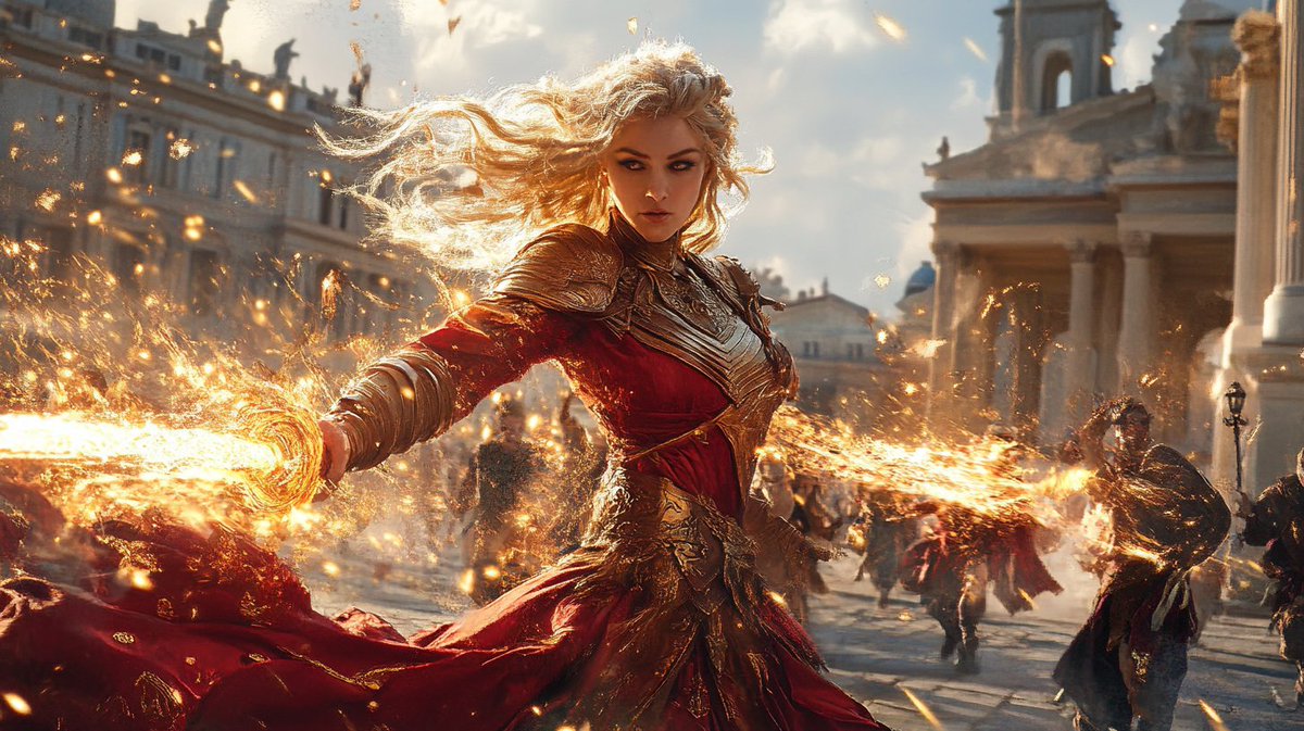 ✨🗡️ "Every hero has their moment. 
What will your heroic act be? 
What will you be remembered for?"

#HeroicMoments 
#MakeYourMark 
#BeRemembered 
#AIart