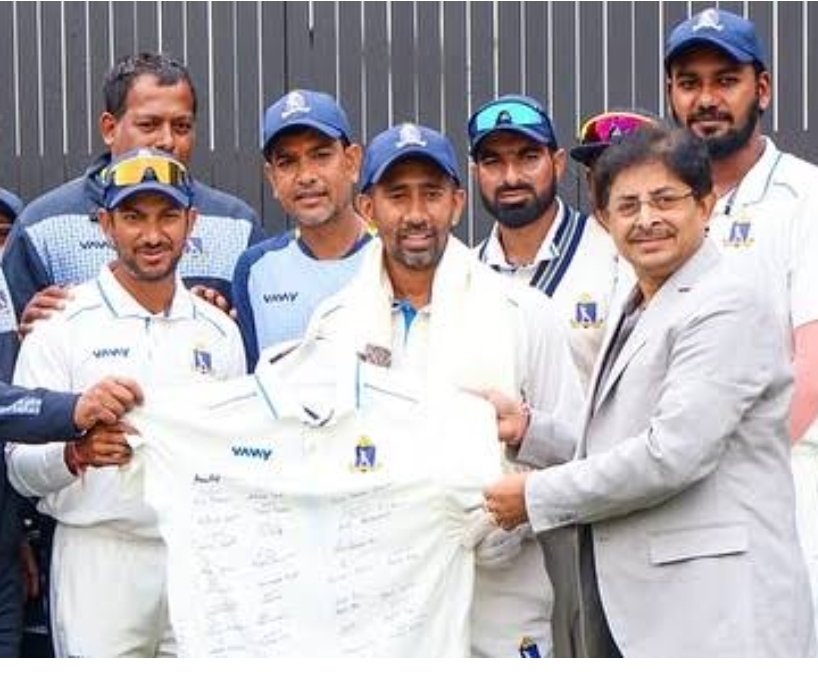 ravi_two8's tweet photo. Wriddhiman Saha says goodbye to cricket at his home ground Eden gardens in presence of his family! 
#thankswriddhiDa
#WriddhimanSaha #Retirement #EdenGardens https://t.co/JGB5PlgWBX