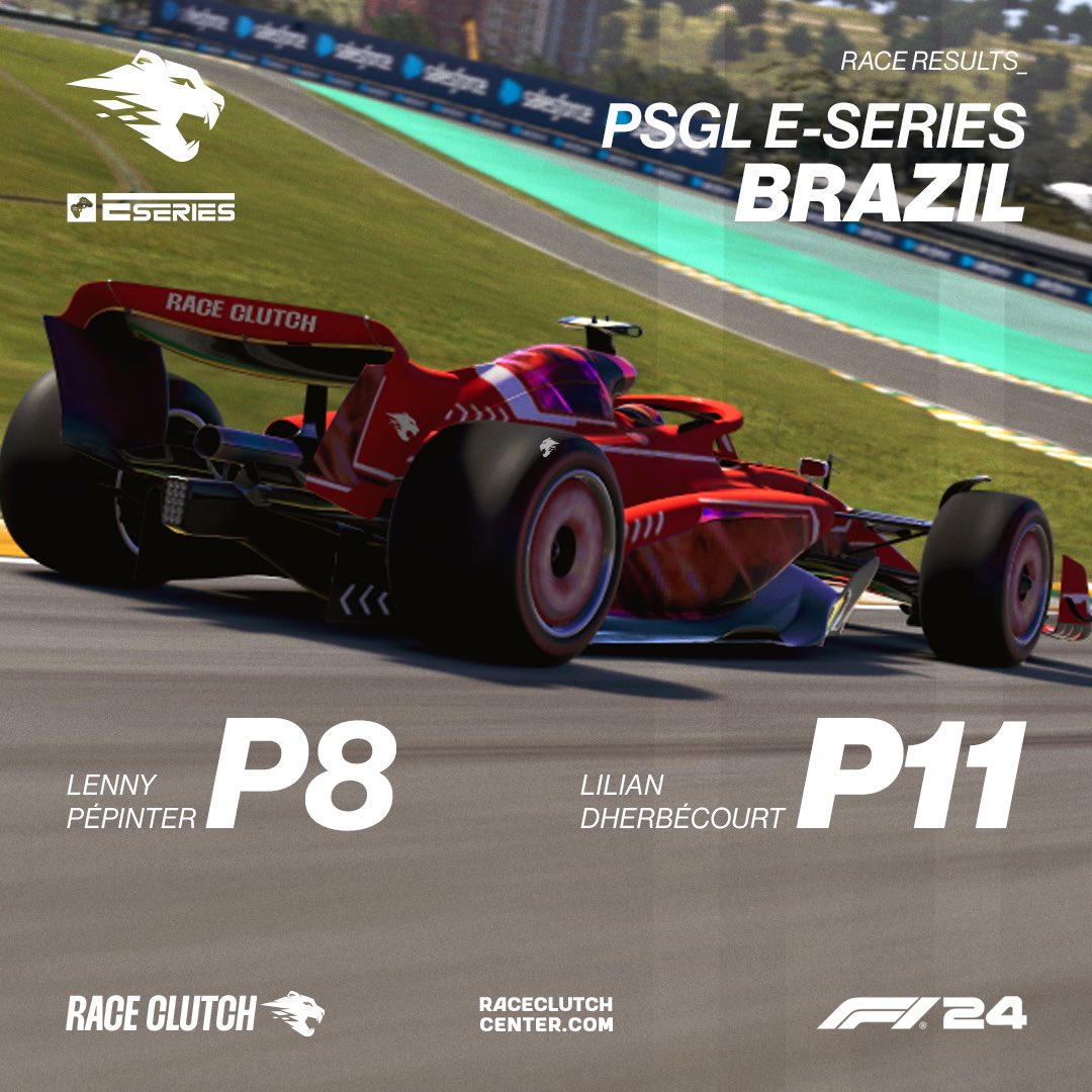 🇧🇷 RACE RESULTS

Managed to secure a podium with a P3 overall in the Team Championship after a really tough season for us where things didn’t go our way.

This race marks the end of the <a href="/PremierSimGL/">PSGL</a> E-SERIES ! 👋