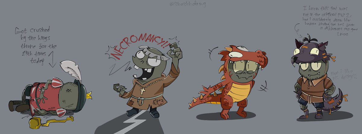 sheshhdawg's tweet image. Fellas from the dark ages 
#pvz #pvzfanart #pv2 #plantsvszombies