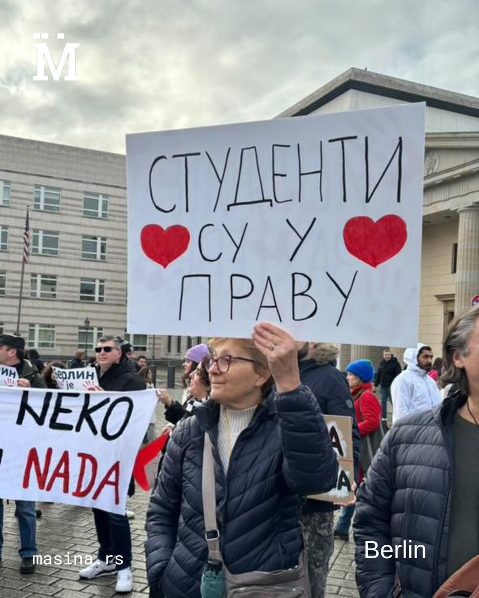 MasinaRS's tweet image. 01.02. Berlin

Za fotografije se zahvaljujemo Ani Vujanović