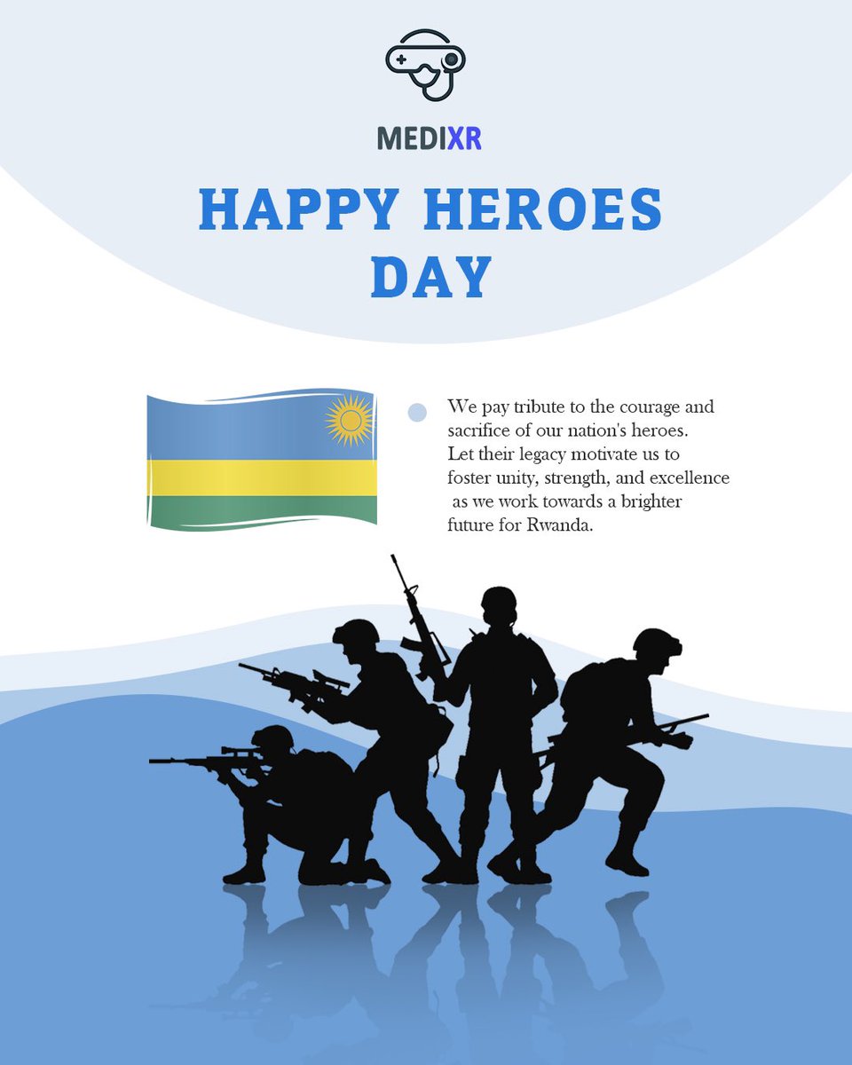 Happy Heroes Day! 🇷🇼
With immense appreciation, we pay tribute to the courage and sacrifices of our nation’s heroes.