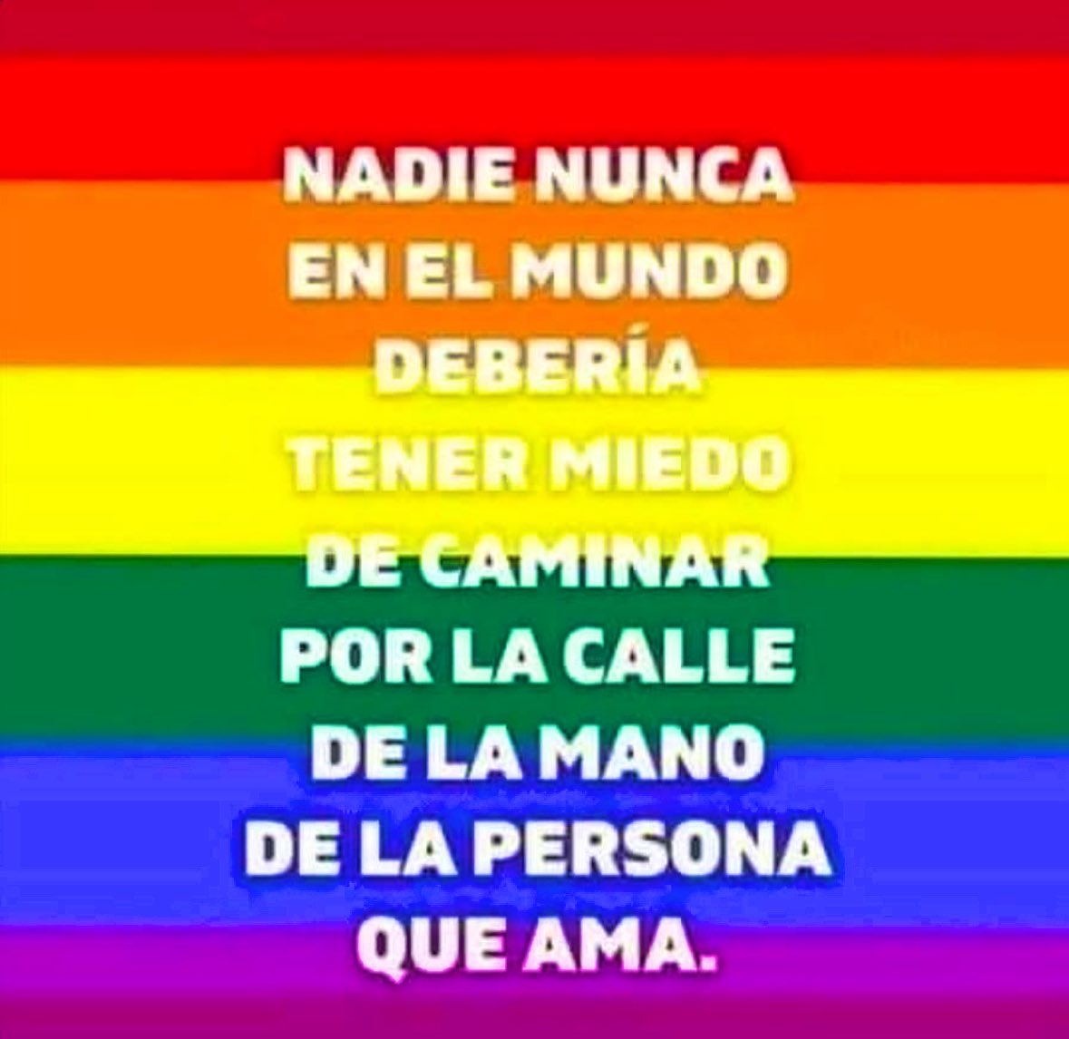 Lo contrario al amor es el miedo.
🌈❤️🏳️‍⚧️🐧