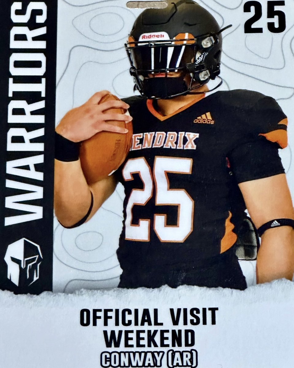 It’s a great day in the 501 ! Looking for those future Warriors! Official visits !!!💪🏼🟧⬛️🏉. 
Who’s next ?