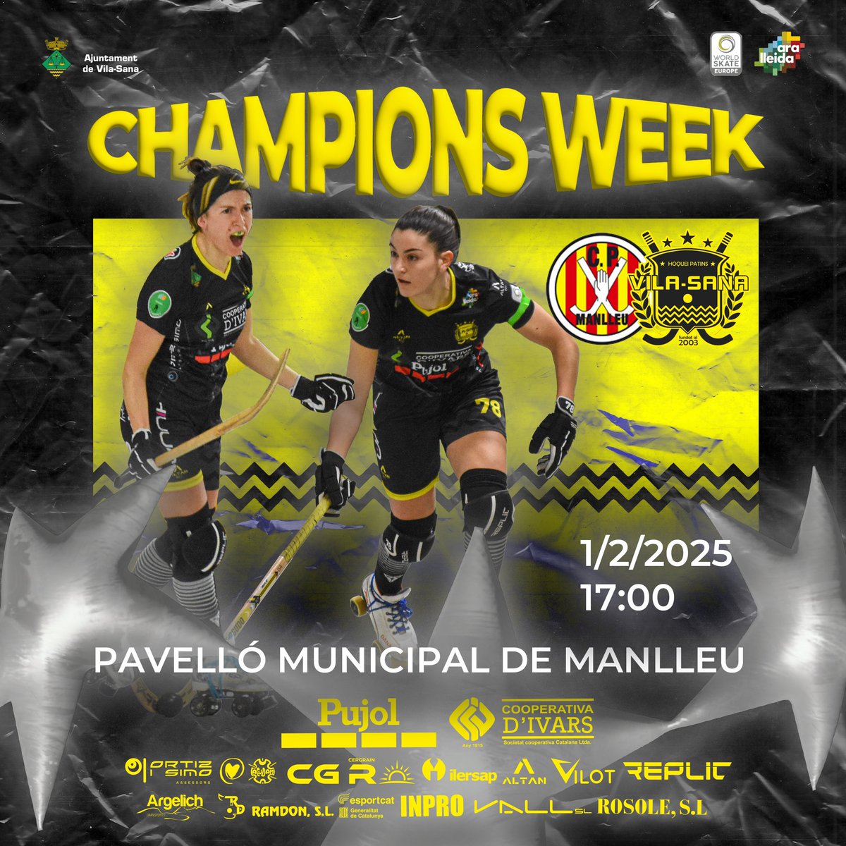 CLUB PATÍ VILA-SANA (@hoquei_vilasana) on Twitter photo 