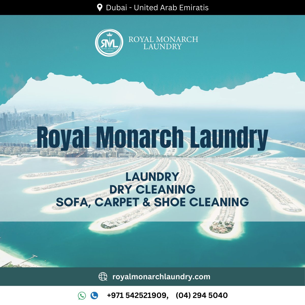 RMLaundry's tweet photo. Fresh, Clean &amp; Hassle-Free Laundry Services
Why Choose Us?
✔️ Expert care for all fabrics &amp; materials
✔️ Eco-friendly cleaning solutions
✔️ Serving Business Bay | Al Barsha | Palm Jumeirah | JBR
📞 +971 542521909 | (04) 2945040
🌐 https://t.co/Oa1YlKcOdk https://t.co/xMYQp3osji