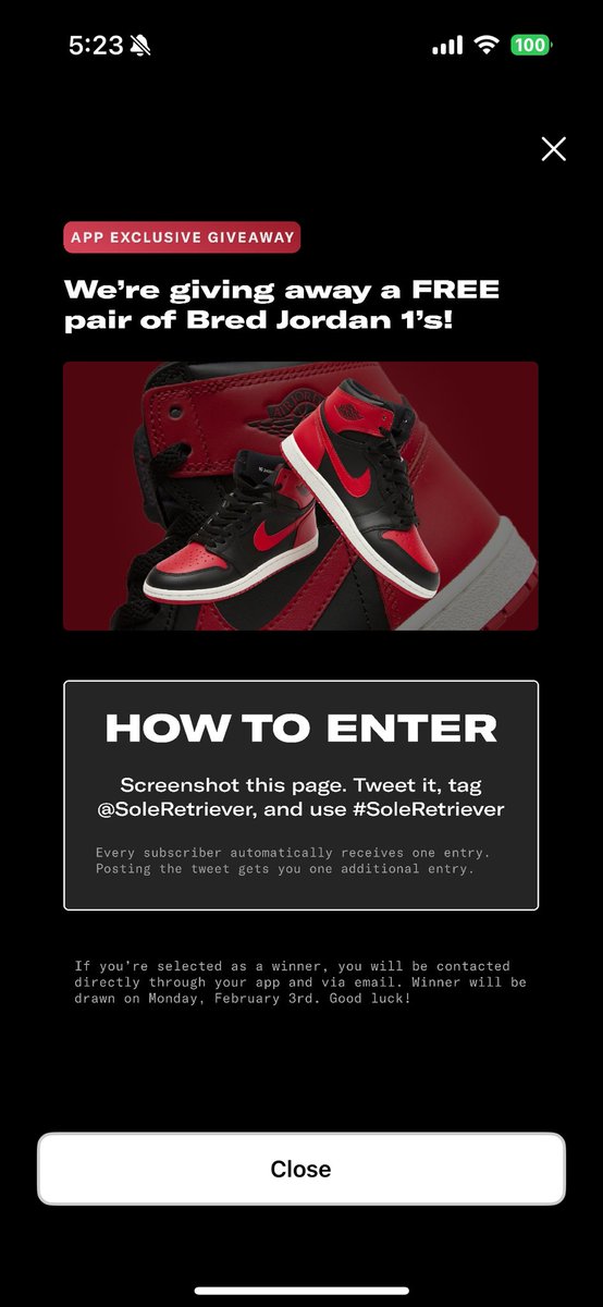 StreetEric2's tweet photo. @SoleRetriever 
#SoleRetriever https://t.co/rW4Axjj7A1