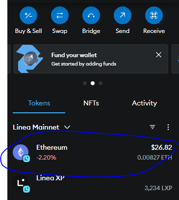 If you have farmed #Linea Airdrop
Don't forget to hold a minimum of 0.005 ETH
As it was the criteria for some of the previous projects and so many got eliminated. Don't make the same mistake again.