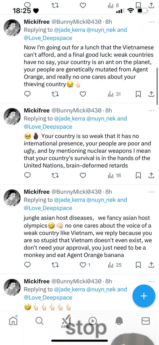 jade_kerra's tweet photo. @zomia1212 Everyone in Vietnamese LAD fandom has been telling each other to be cautious with their words tbh. We judge our ownshelves of insulting others. Now that I’m one of the brain-deformed retard, I stand out of this. Too much negativity from a northern superior nations😅 https://t.co/qEqRbWfCv9
