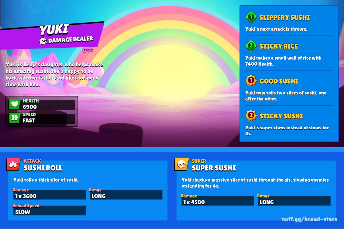 BrolStarr718's tweet image. -New Brawler Idea!-
Yuki
#BrawlStars #BrawlStarsConcept