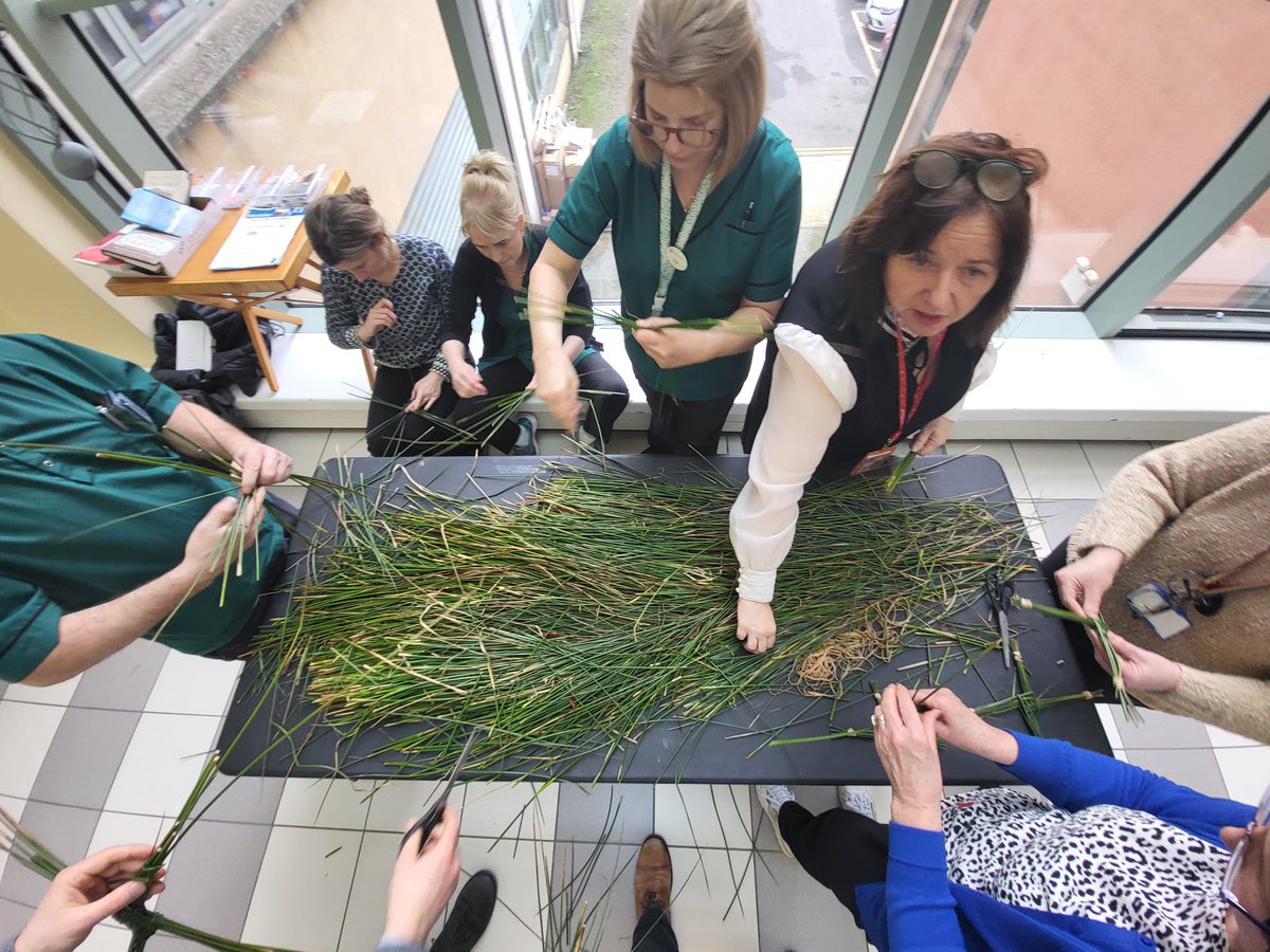 Róisín Comms (@commsroisin) on Twitter photo Welcome Spring 🌱 A beautiful morning making cros Bride or St Brigids's crosses. Hosted by our pastoral care team #NaasGeneralHospital #StBrigidsDay Welcome Spring 🌱 A beautiful morning making cros Bride or St Brigids's crosses. Hosted by our pastoral care team #NaasGeneralHospital #StBrigidsDay