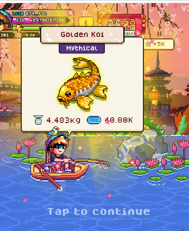 BosssJapz's tweet photo. Lucky Mythical Golden Koi 
Play to Airdrop 
Play now !
https://t.co/LXpZcrmKPF https://t.co/IoU140iL1y