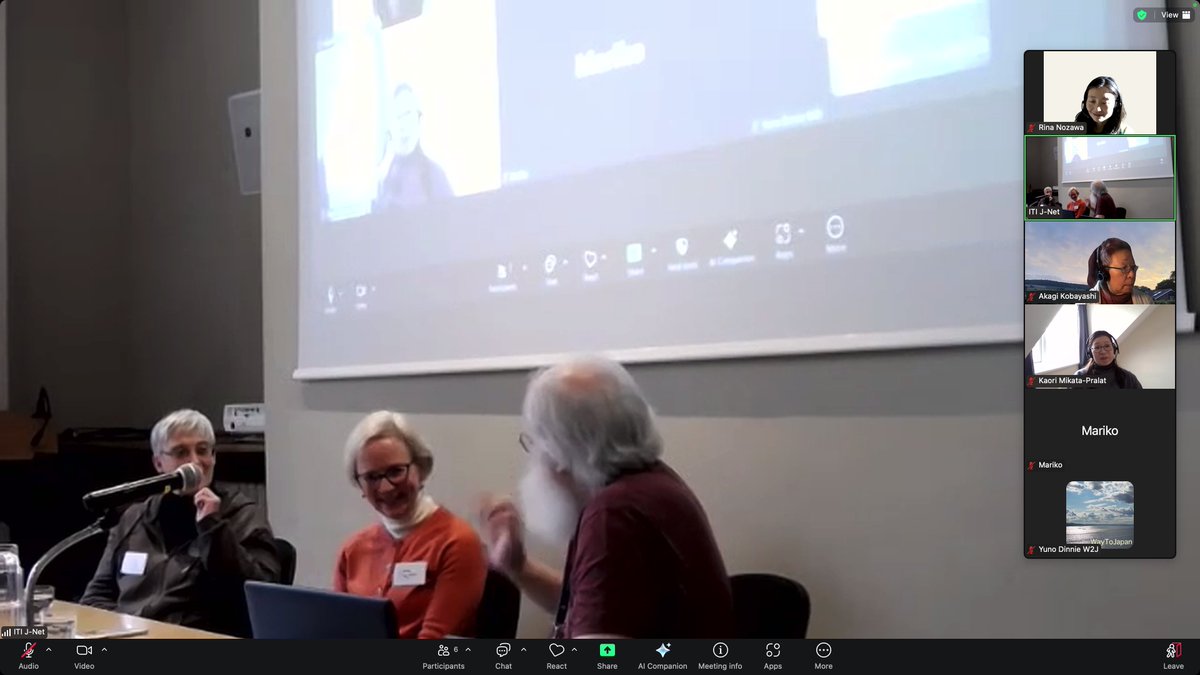 We've had a great start of Saturday with an in-person workshop and now for the first time we are trying a hybrid event!