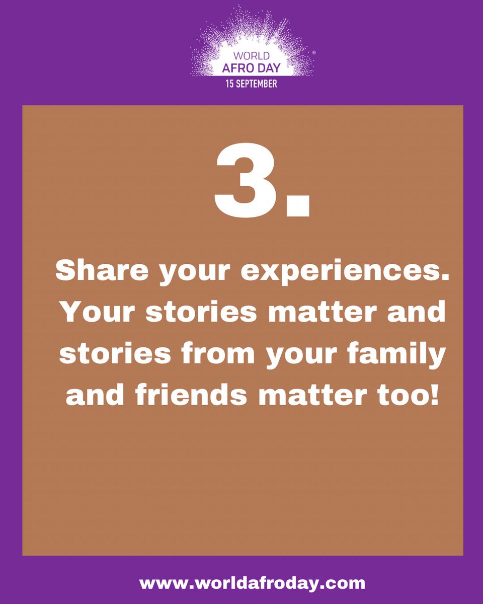 World Afro Day® tweet media
